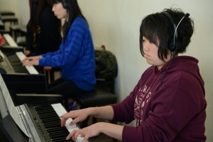 幼児教育科 音楽（ピアノ）の授業