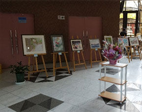 作品展の様子