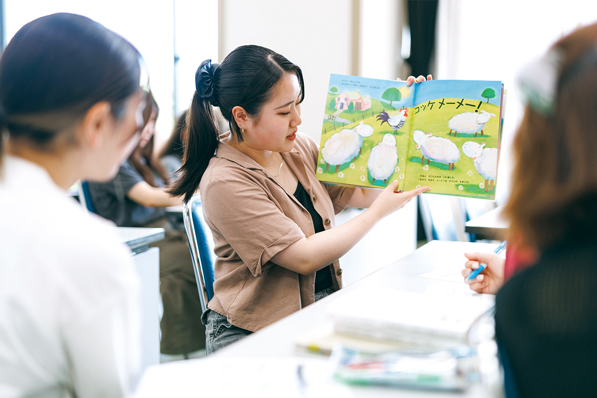 学生たちの写真