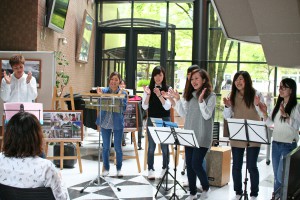 寄ゼミが学内ライブを行いました