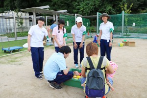 大阪千代田短期大学附属幼稚園「夏祭り」ボランティア