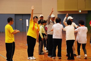 介護福祉コース1回生、河内長野市のいきいき長寿スポーツ大会に参加