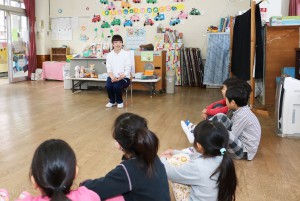 幼児教育科1回生、保育所実習