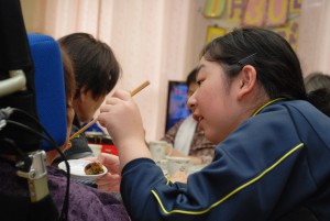 介護福祉コース１回生、施設実習